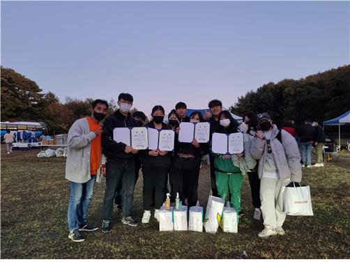 우송정보대학 K-마이스터스쿨 펫케어전공 2022 KKF 전국 훈련경기대회 기대주상 수상!